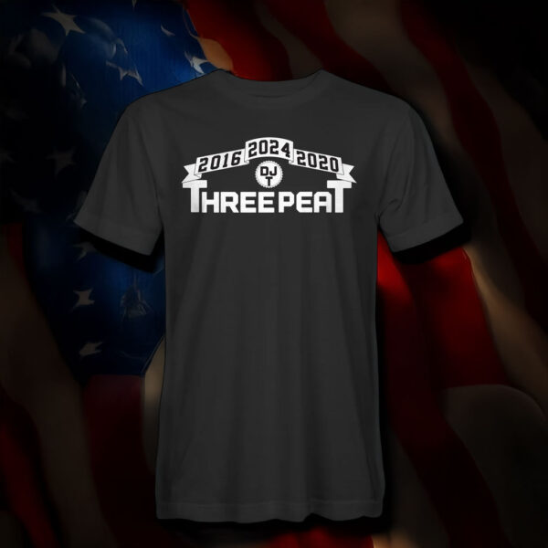 2016 2024 2020 Trump Threepeat T-Shirt