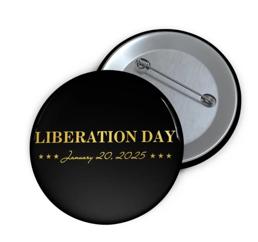 2025 Presidential Inauguration Commemorative Pin Button 8 2025 Presidential Inauguration Pin Button