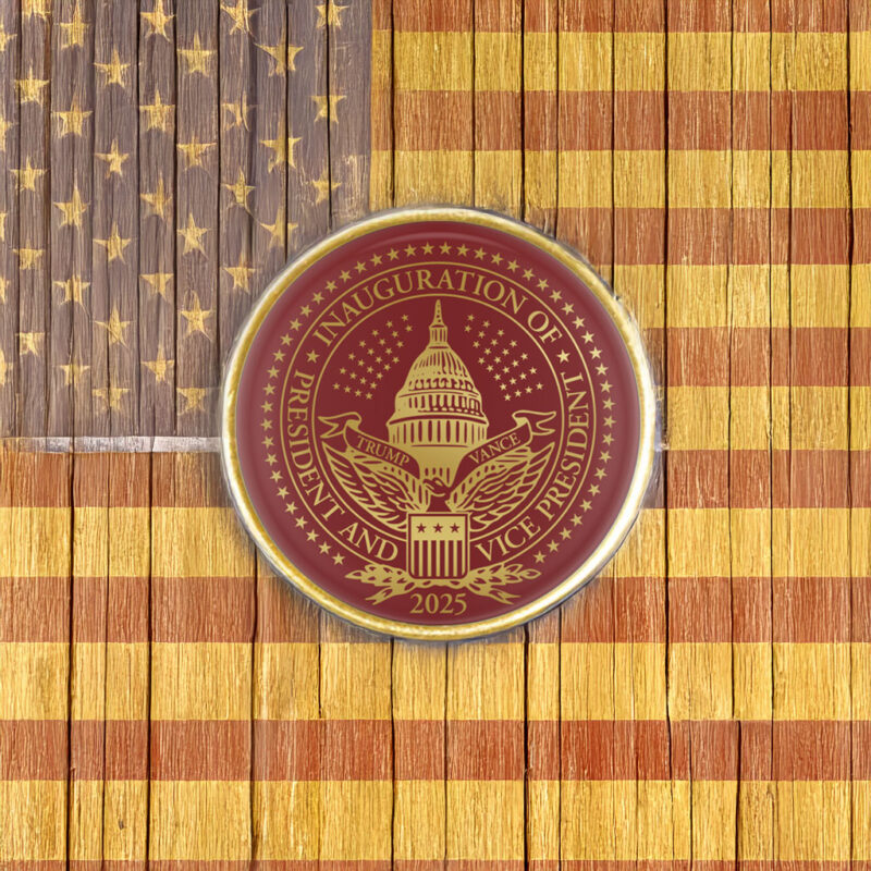 2025 Trump Inaugural Lapel Pin Buttons: Commemorate the Historic Event 6 2025 Trump Inaugural Lapel Pin Buttons
