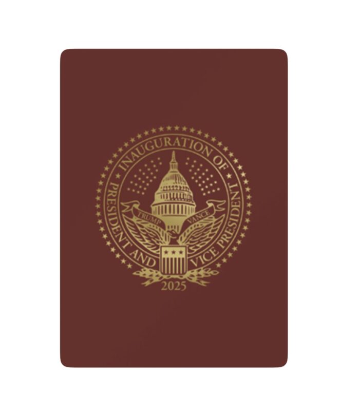 2025 Trump Inaugural Commemorative Playing Cards: A Collector's Edition 17 2025 Trump Inaugural Playing Cards