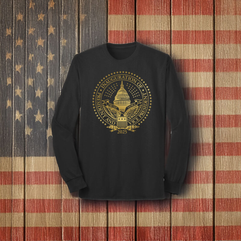 2025 Trump Inaugural Seal Black Long Sleeve T-Shirt 6 2025 Trump Inaugural Seal Black Long Sleeve T-Shirt