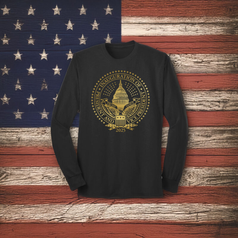 2025 Trump Inaugural Seal Black Long Sleeve T-Shirt 8 2025 Trump Inaugural Seal Black Long Sleeve T-Shirt