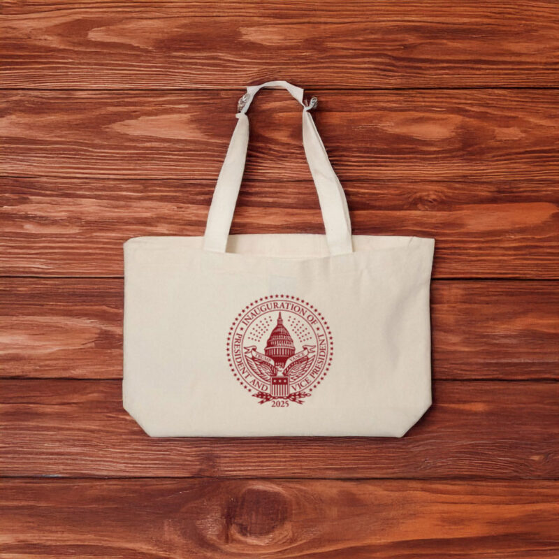 2025 Trump Inaugural Seal Canvas Tote Bag 6 2025 Trump Inaugural Seal Canvas Tote Bag