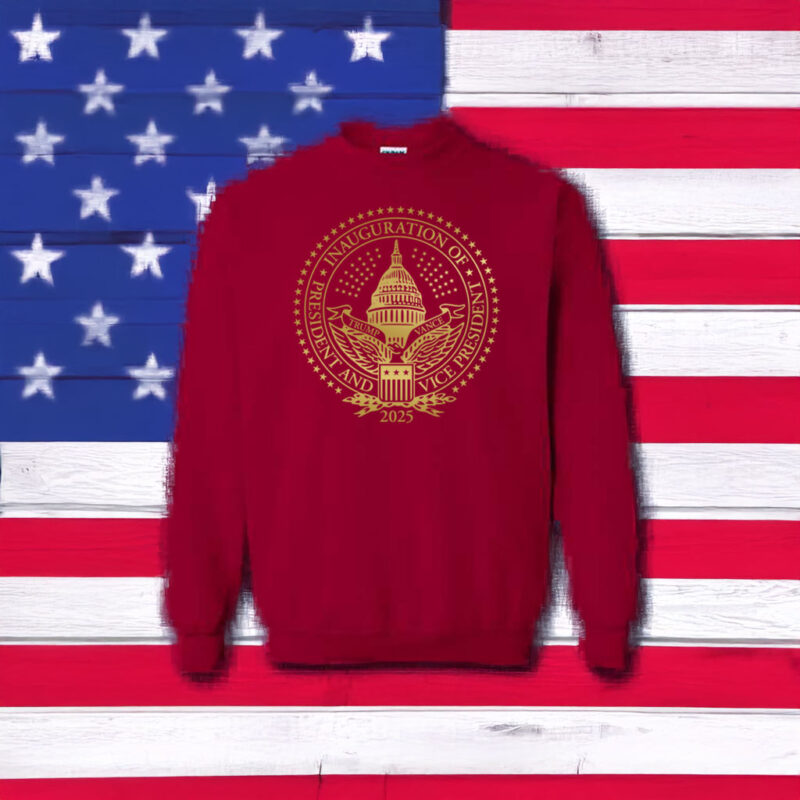 2025 Trump Inaugural Seal Cardinal Crewneck Fleece Sweatshirt 7 2025 Trump Inaugural Seal Cardinal Crewneck Fleece Sweatshirt