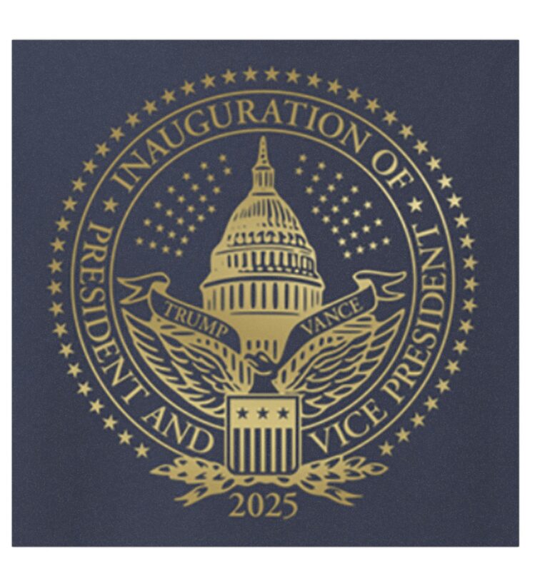 2025 Trump Inaugural Seal Navy Car Magnets: Show Your Support with Pride 9 2025 Trump Inaugural Seal Navy Car Magnets