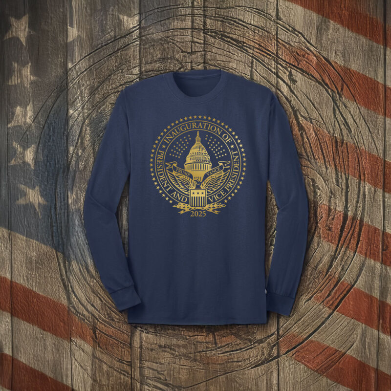 2025 Trump Inaugural Seal Navy Long Sleeve T-Shirt 7 2025 Trump Inaugural Seal Navy Long Sleeve T-Shirt