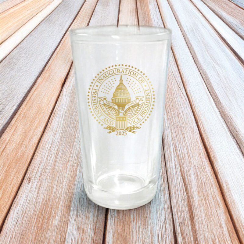 2025 Trump Inaugural Seal Pint Glass 8 2025 Trump Inaugural Seal Pint Glass