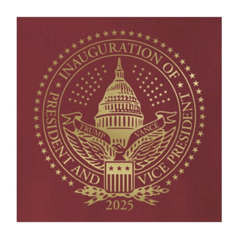 2025 Trump Inaugural Seal Red Car Magnets: Show Your Support with Pride 10 2025 Trump Inaugural Seal Red Car Magnets