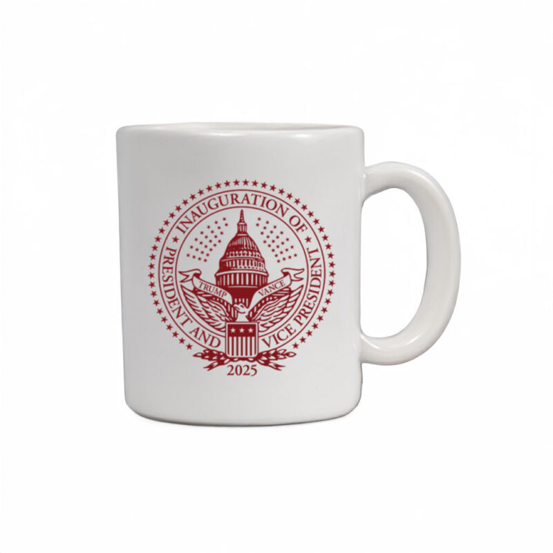 2025 Trump Inaugural Seal White Coffee Mug 8 2025 Trump Inaugural Seal White Coffee Mug