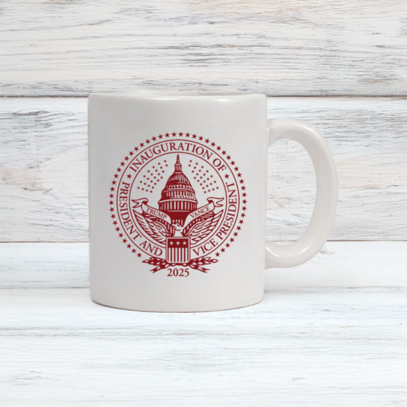2025 Trump Inaugural Seal White Coffee Mug 7 2025 Trump Inaugural Seal White Coffee Mug