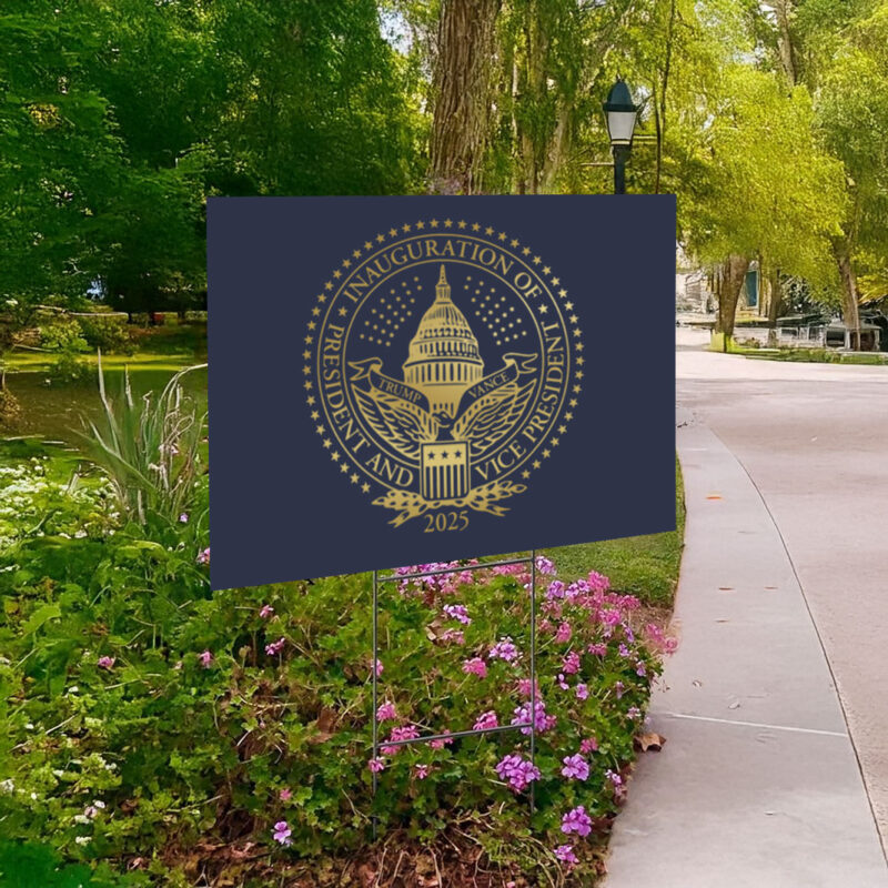 2025 Trump Inaugural Seal Yard Sign 10 2025 Trump Inaugural Seal Yard Sign