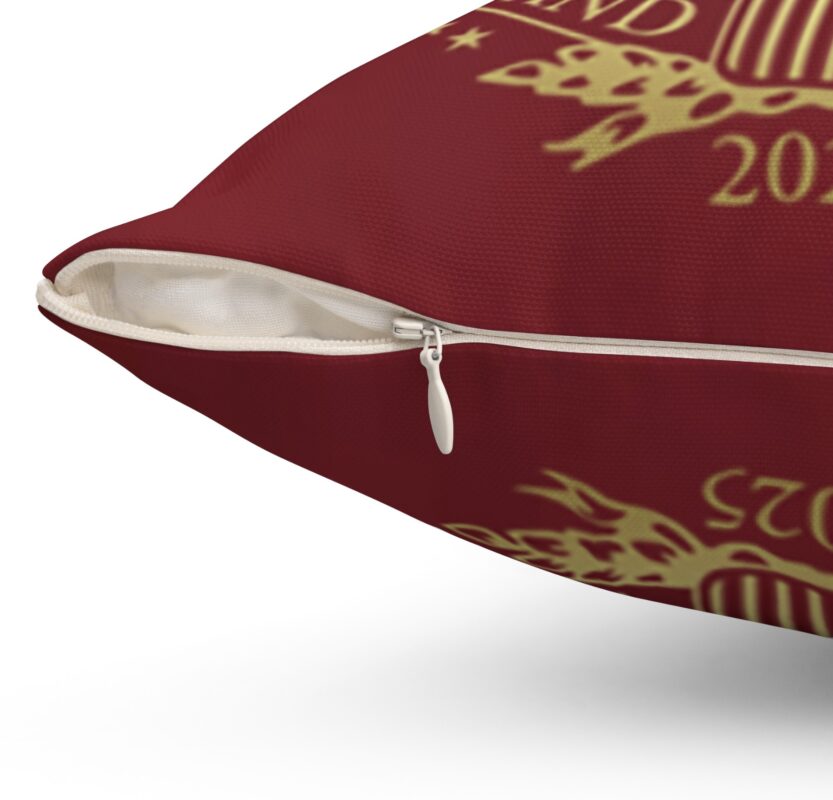 Celebrate the 2025 Inauguration with Our Exclusive Trump Spun Polyester Square Pillow 8 2025 Trump Inaugural Spun Polyester Square Pillow