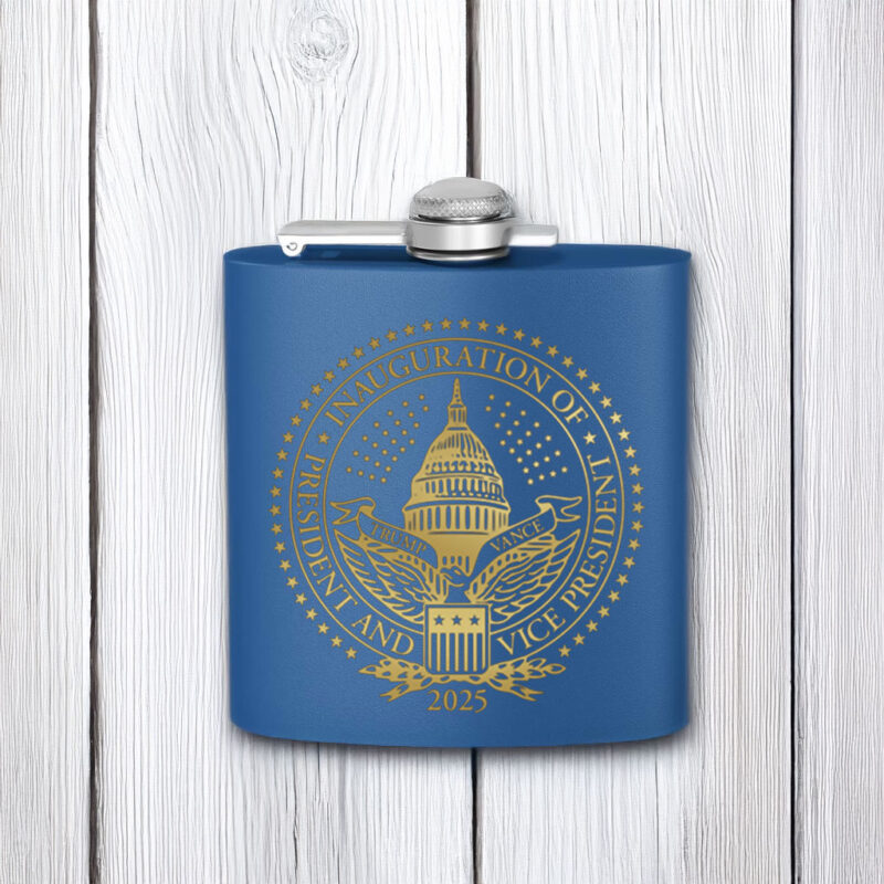 2025 Trump Inaugural Stainless Steel Flask: Commemorate the Historic Occasion 7 2025 Trump Inaugural Stainless Steel Flask, 6oz