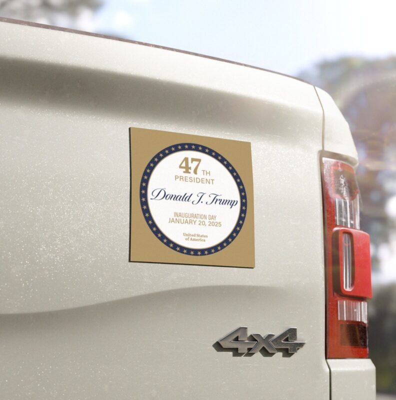 2025 Trump Inauguration Day Commemorative Car Magnets 9 2025 Trump Inauguration Day Car Magnets