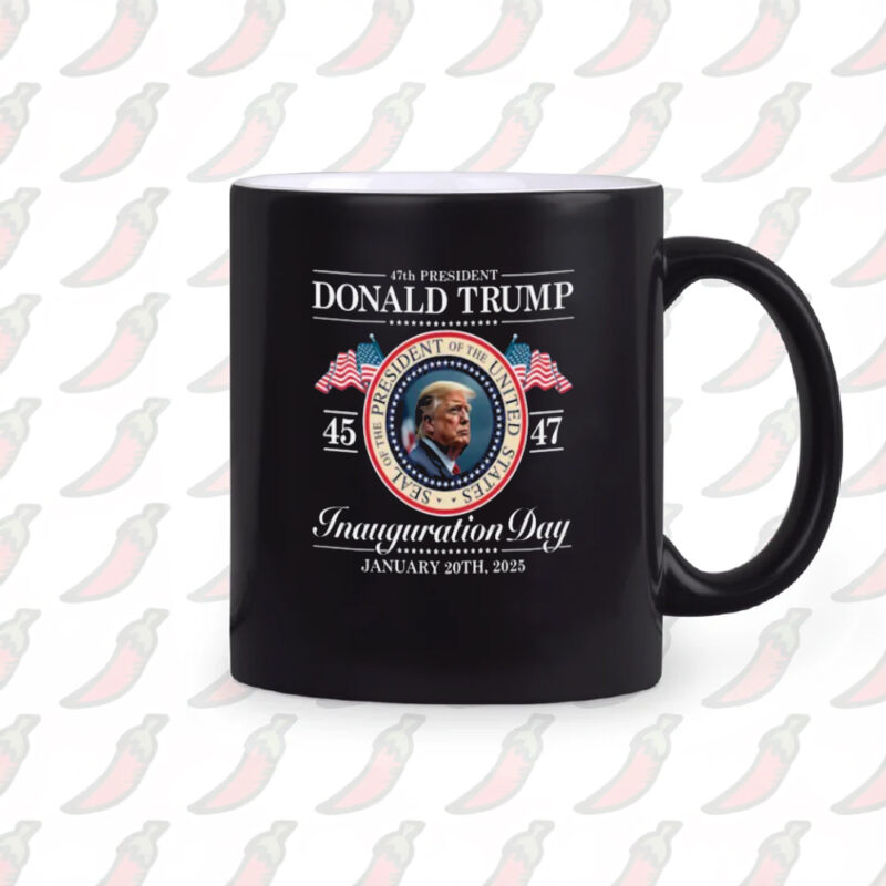 47th President Inauguration Day Commemorative Mug: A Historical Keepsake 10 47 President Mug, Trump Inauguration Day Mug2