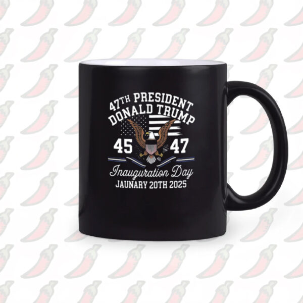 47Th President Donald Trump 45 47 Inauguration Day January 20Th 2025 Mug2