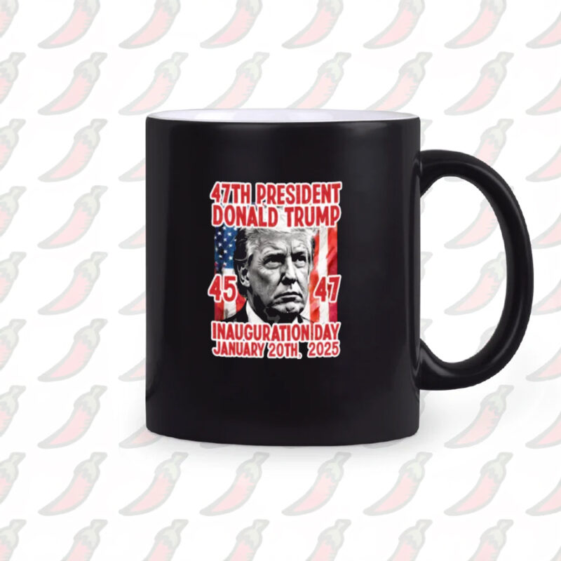 Commemorate the 47th Presidential Inauguration with the Donald Trump January 20th 2025 Mug 10 47th President Trump Inauguration, Donald Trump January 20th 2025 Mug2