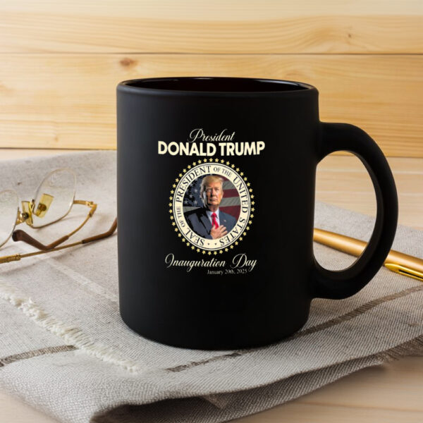 47th President Trump Mug, President Donald Trump Inauguration Day 2025 Mug, Trump Vance 2025 Mugs