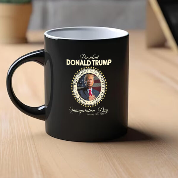 47th President Trump Mug, President Donald Trump Inauguration Day 2025 Mug, Trump Vance 2025 Mugs1