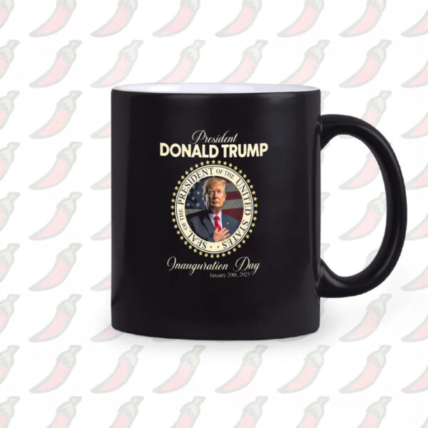 47th President Trump Mug, President Donald Trump Inauguration Day 2025 Mug, Trump Vance 2025 Mugs2