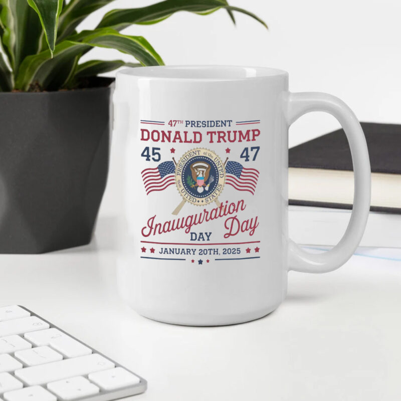 Commemorate History: 47th US President Inauguration Mug, Donald Trump Inauguration Day 2025 10 47th US President Inauguration Mug, Donald Trump Inauguration Day 2025 Mug2
