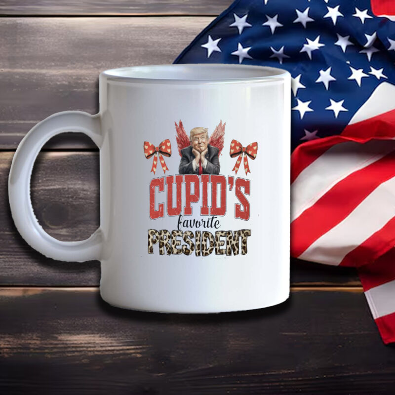 Cupid's Choice: Trump Valentine Mug for the Love-Struck Patriot 11 Cupid's Favorite President, Trump Valentine Mug3