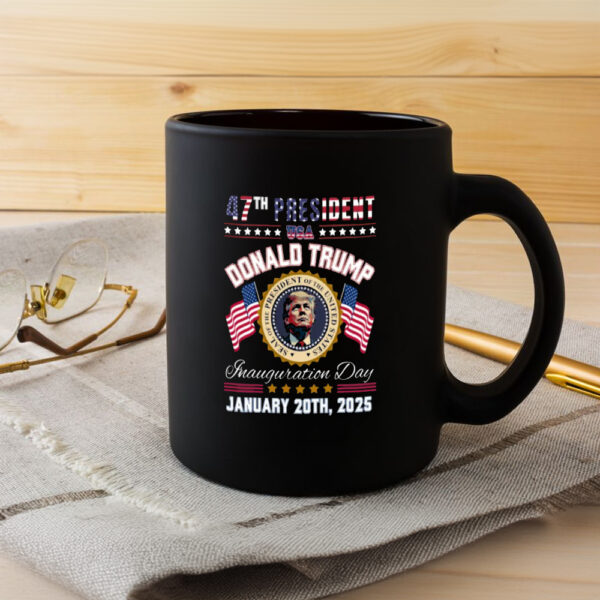 DONALD TRUMP Mug, Trump Inauguration Mug, 47th President Donald Trump Inauguration Mug