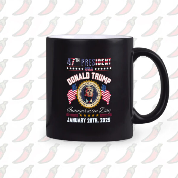 DONALD TRUMP Mug, Trump Inauguration Mug, 47th President Donald Trump Inauguration Mug2