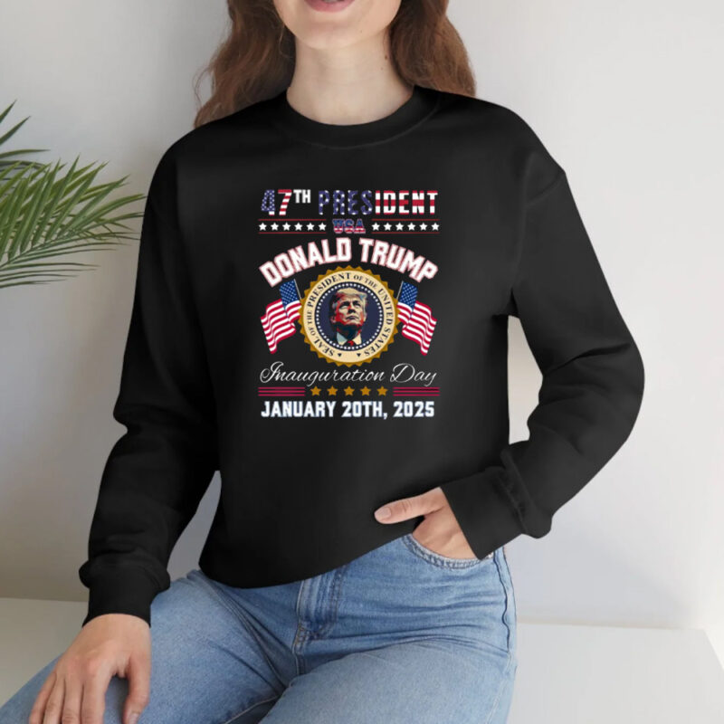 Celebrate the 47th Presidency: Donald Trump Inauguration Shirt 10 DONALD TRUMP Shirt, Trump Inauguration Shirt, 47th President Donald Trump Inauguration Shirt2