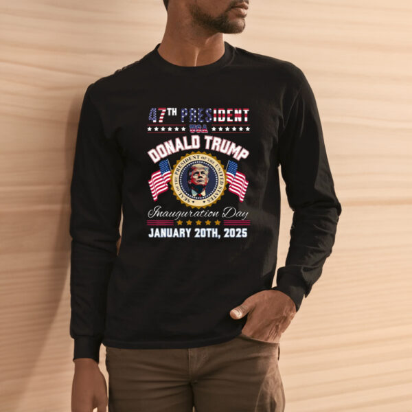 DONALD TRUMP Shirt, Trump Inauguration Shirt, 47th President Donald Trump Inauguration Shirt3