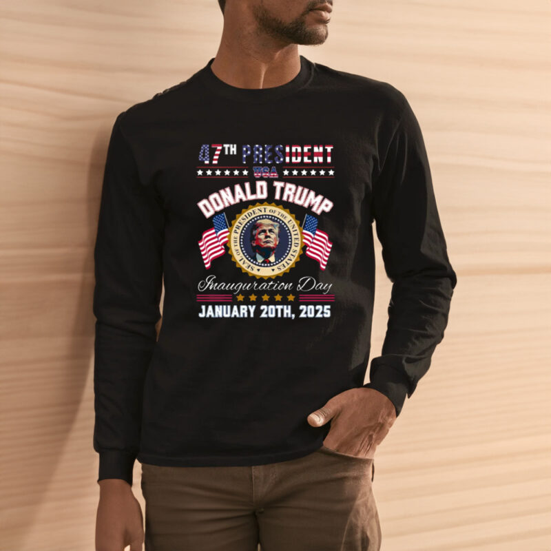 Celebrate the 47th Presidency: Donald Trump Inauguration Shirt 11 DONALD TRUMP Shirt, Trump Inauguration Shirt, 47th President Donald Trump Inauguration Shirt3