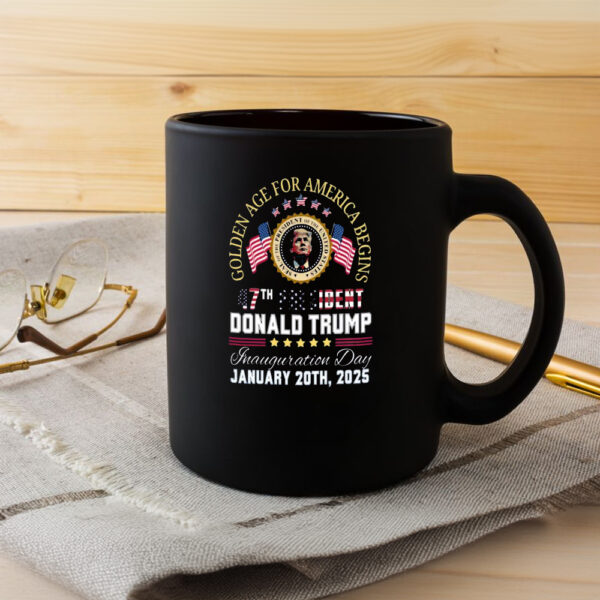 Digital Golden Age For America Begins, Trump 47 President, Trump Inauguration Day, January 20, 2025 Mug