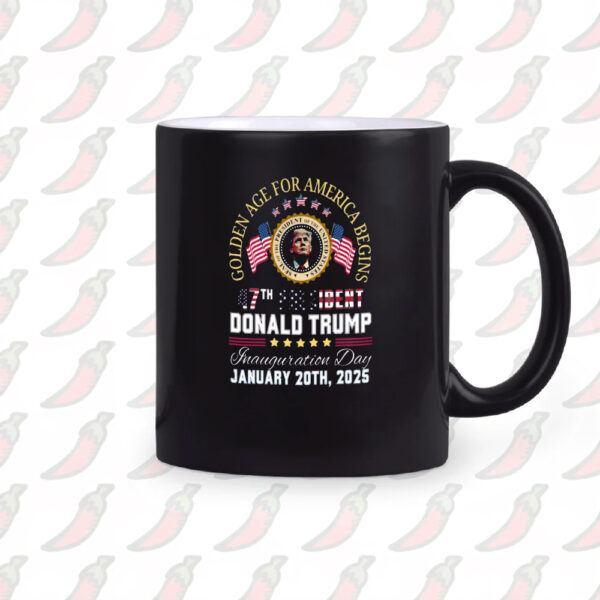 Digital Golden Age For America Begins, Trump 47 President, Trump Inauguration Day, January 20, 2025 Mug2