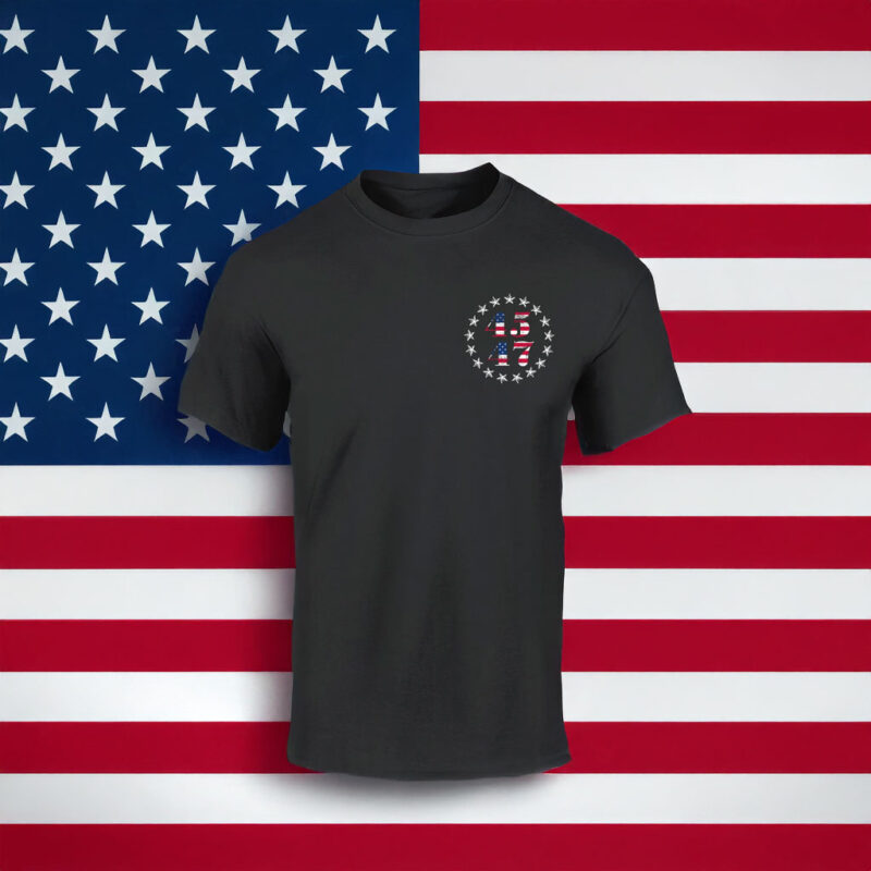 Donald Trump 2024 Pocket Star T-Shirt: Show Your Support for the 45th President 6 Donald Trump 45 47 President 2024 Pocket Star T-Shirt