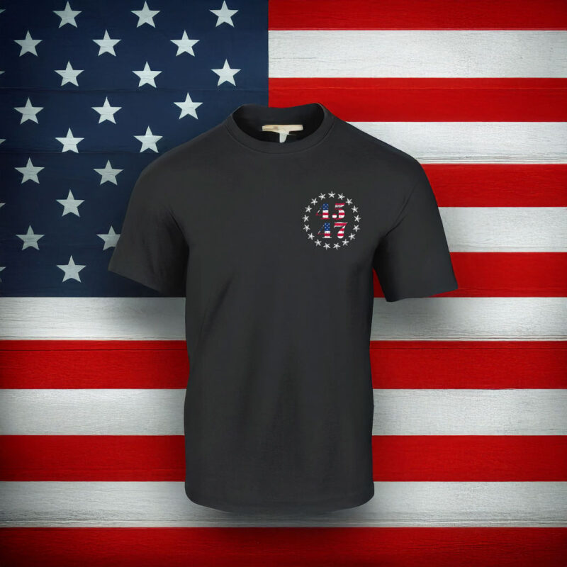 Donald Trump 2024 Pocket Star T-Shirt: Show Your Support for the 45th President 8 Donald Trump 45 47 President 2024 Pocket Star T-Shirt