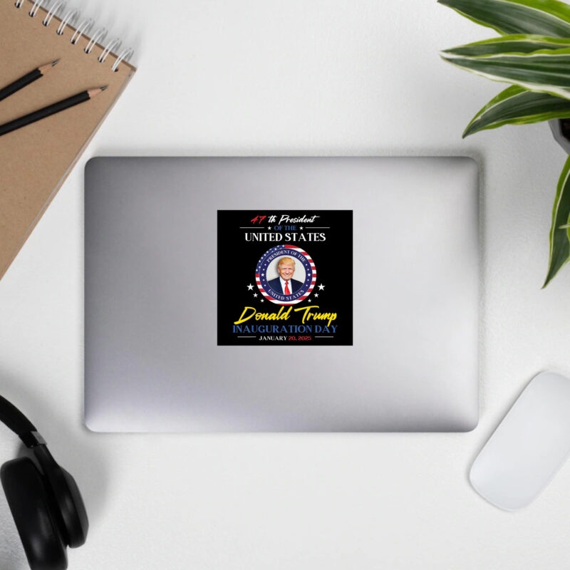 Donald Trump 47th Inauguration Day 2025 Commemorative Sticker 11 Donald Trump 47-Inauguration Day 2025 Sticker3