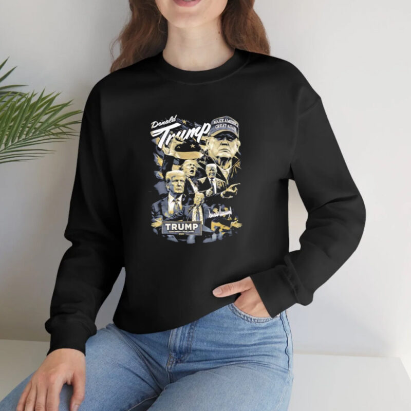 Donald Trump 47: Make America Great Again Graphic Tee 10 Donald Trump 47 make America great again graphic shirt2