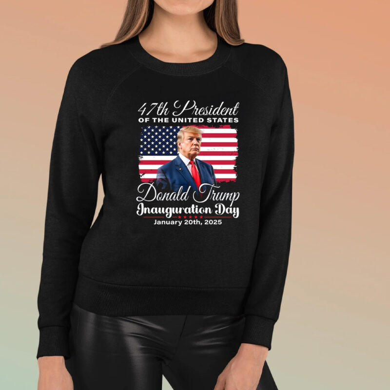 Show Your Patriotism: Donald Trump 47th President Inauguration 2025 Supporters T-Shirt 8 Donald Trump 47th President Inauguration 2025 Supporters Patriotic T-Shirt