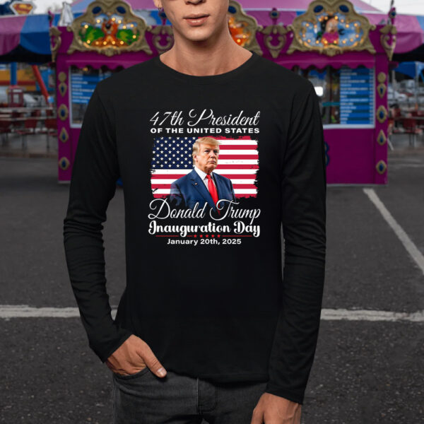 Donald Trump 47th President Inauguration 2025 Supporters Patriotic T-Shirt1