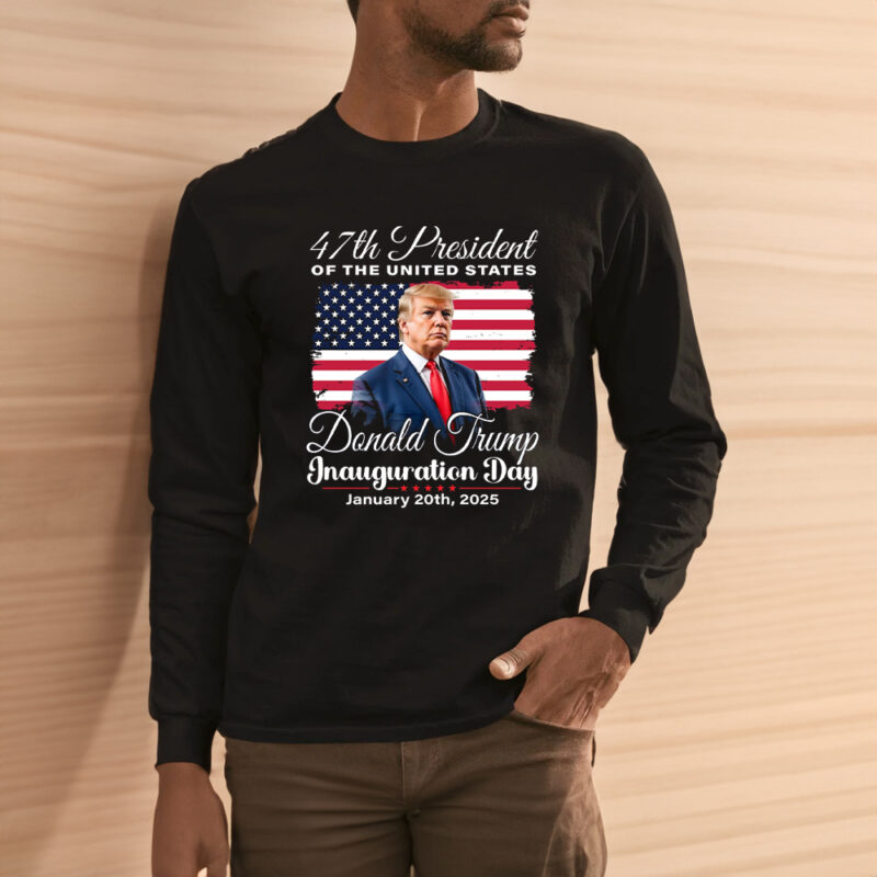 Show Your Patriotism: Donald Trump 47th President Inauguration 2025 Supporters T-Shirt 11 Donald Trump 47th President Inauguration 2025 Supporters Patriotic T-Shirt3