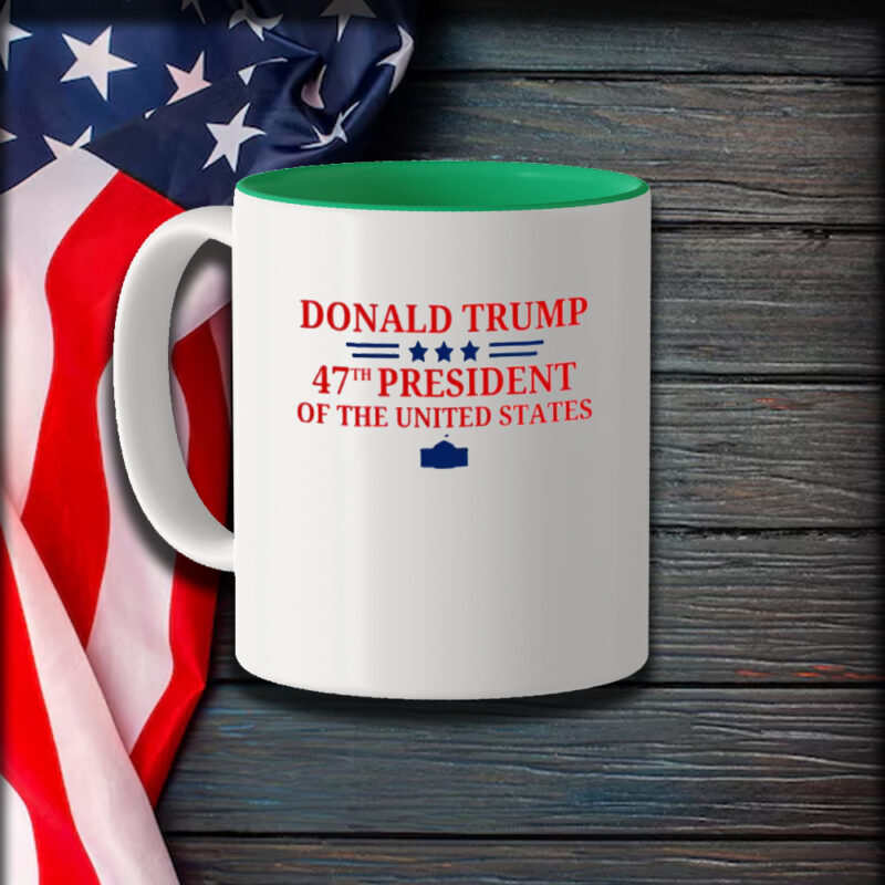 Donald Trump 47th President White House Graphic Mug: A Commemorative Keepsake 9 Donald Trump 47th President Of The United States White House Graphic Mug1