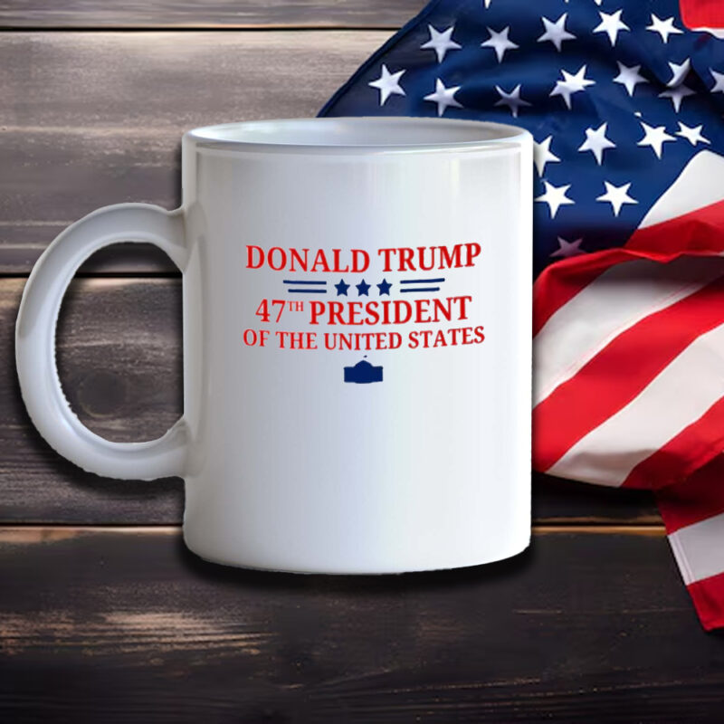 Donald Trump 47th President White House Graphic Mug: A Commemorative Keepsake 11 Donald Trump 47th President Of The United States White House Graphic Mug3