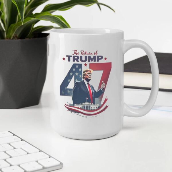 Donald Trump Inauguration, 47th President Of United States Mug2