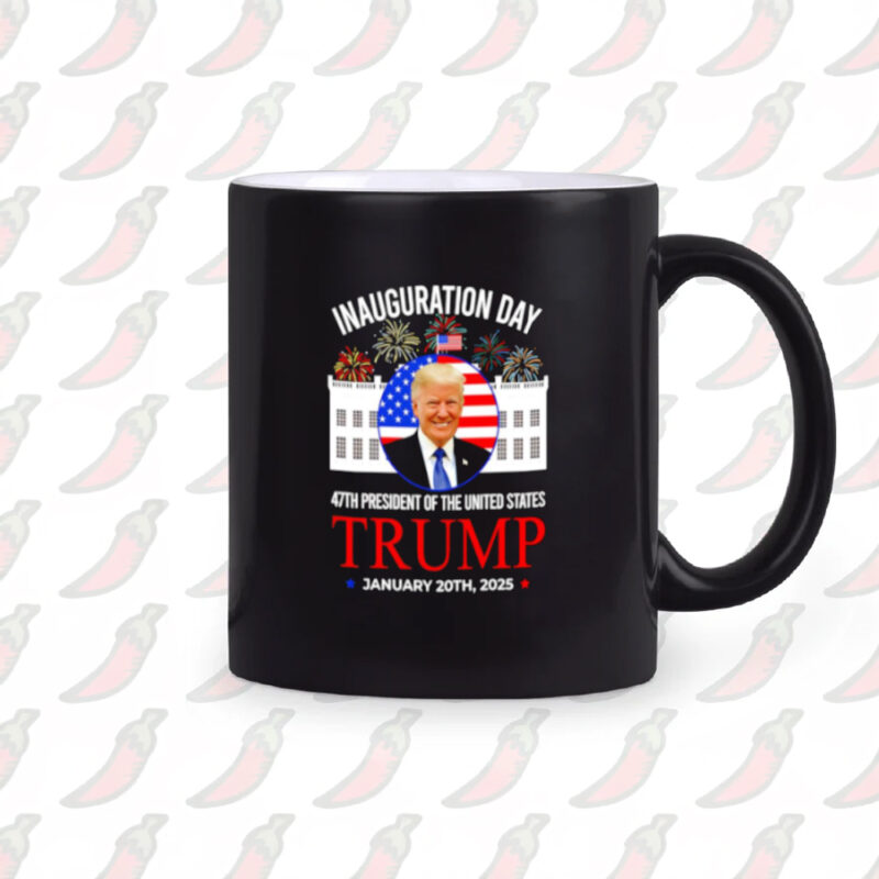 Commemorate History: Donald Trump 47th President Inauguration Day 2025 White House Mug 10 Donald Trump Inauguration Day 2025 47th President White House Mug2