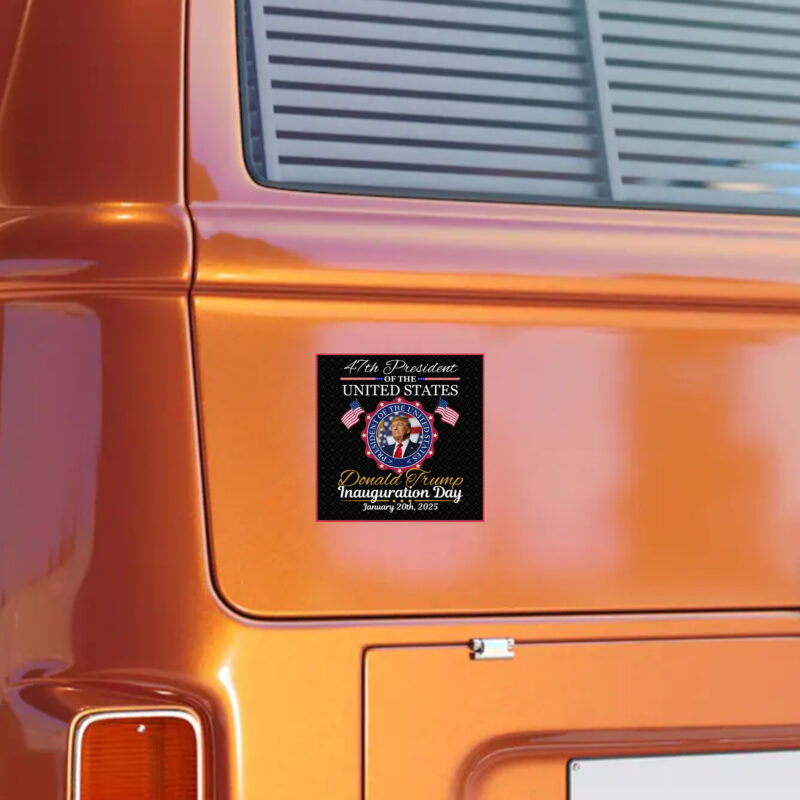 Inaugural Pride: Celebrate the 47th US President with Our 2025 Inauguration Sticker 9 Donald Trump Inauguration Day 2025, 47th US President Inauguration Sticker1