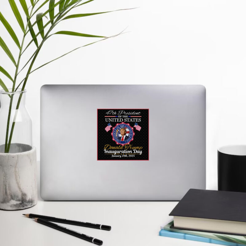 Inaugural Pride: Celebrate the 47th US President with Our 2025 Inauguration Sticker 10 Donald Trump Inauguration Day 2025, 47th US President Inauguration Sticker2