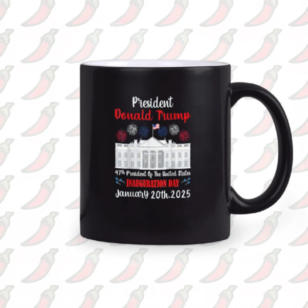 Donald Trump Inauguration Day 2025 47th USA President Gifts Mug2