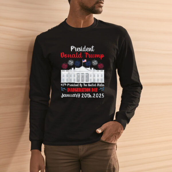 Donald Trump Inauguration Day 2025 47th USA President Gifts T-Shirt3
