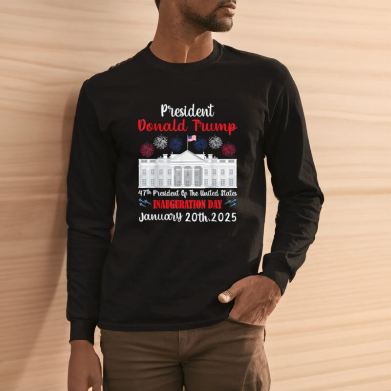 Celebrate the 47th Presidency: Commemorate Inauguration Day 2025 with Exclusive Trump T-Shirt 11 Donald Trump Inauguration Day 2025 47th USA President Gifts T-Shirt3
