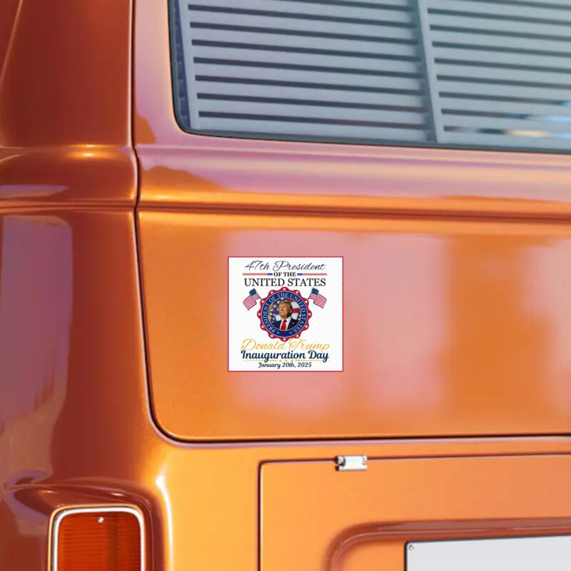 Inaugurate the Future: Commemorate Trump's 2025 Inauguration with Exclusive Stickers 9 Donald Trump Inauguration Day 2025, President Inauguration Sticker1